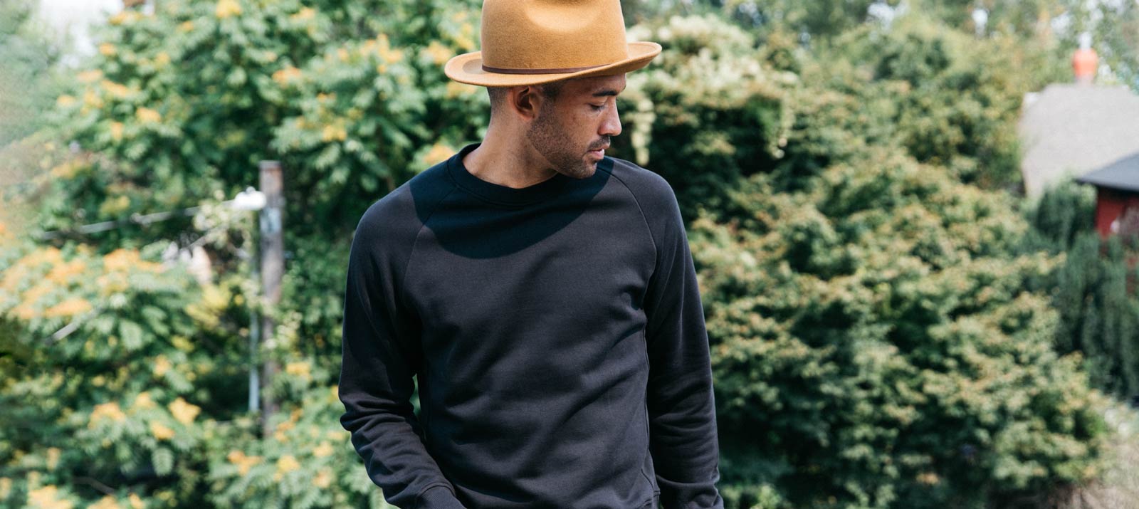 Men's Merino Wool Sweaters and Organic Cotton Sweatshirts