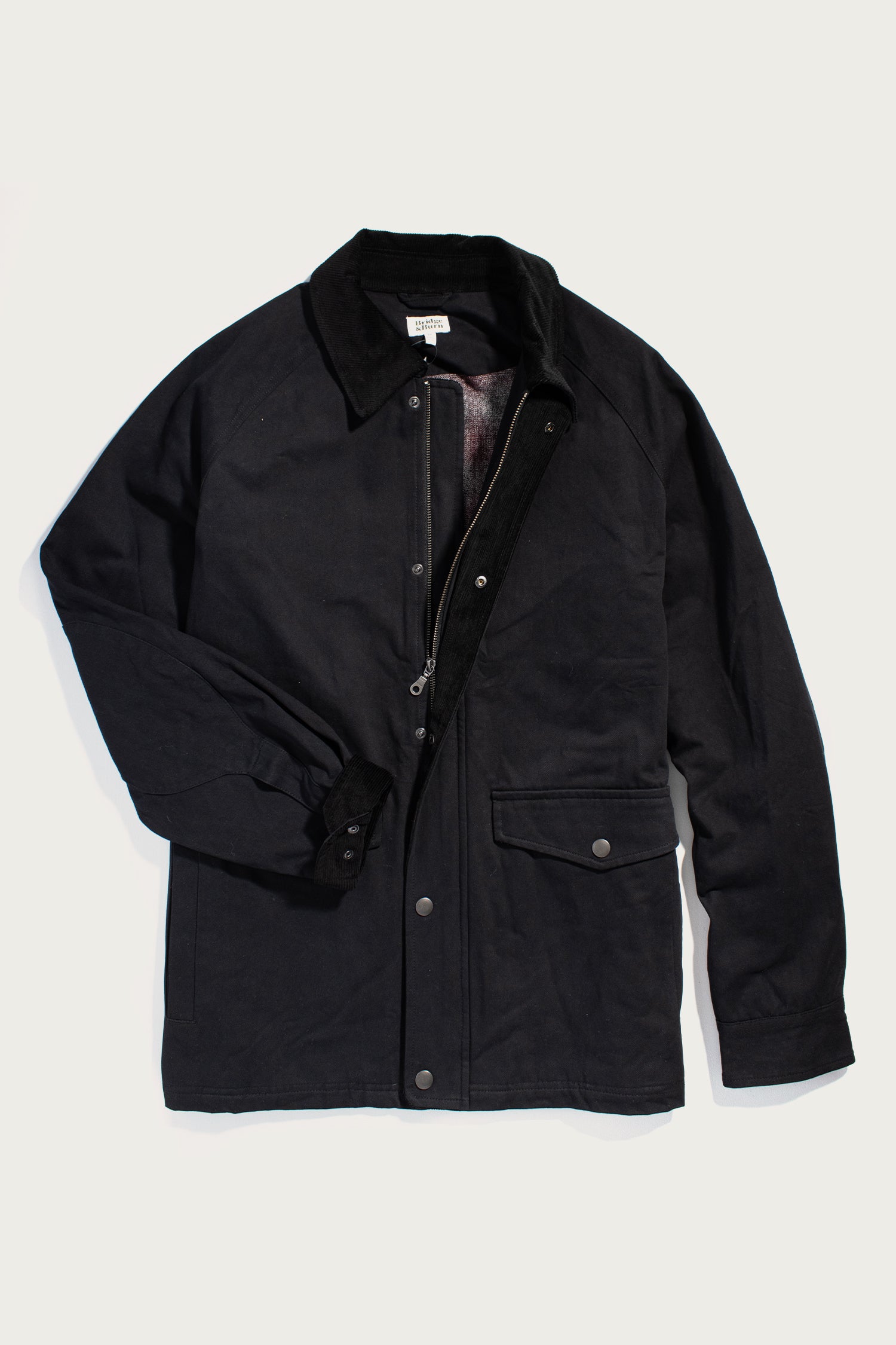 Dorset Barn Jacket / Black Canvas