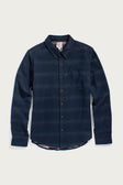 Larson Shirt / Navy Blanket Stripe