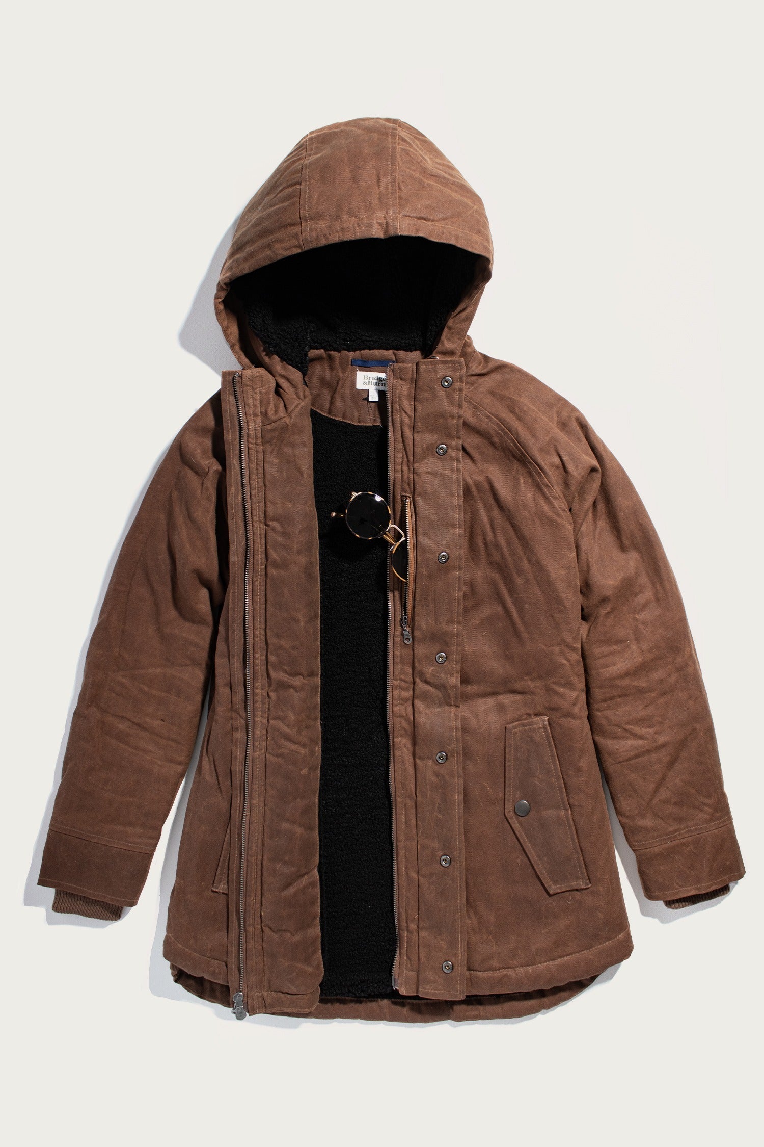 Sequoia Parka / Hickory Waxed Canvas