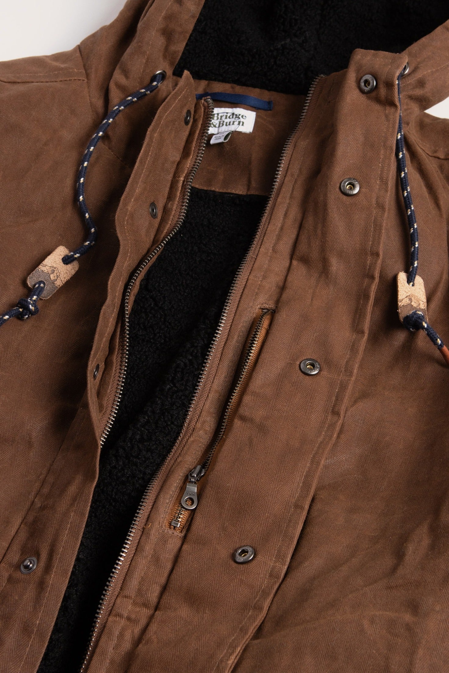 Sequoia Parka / Hickory Waxed Canvas