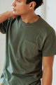 Organic Hemp Pocket Tee / Cypress