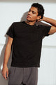 Organic Hemp Pocket Tee / Washed Black