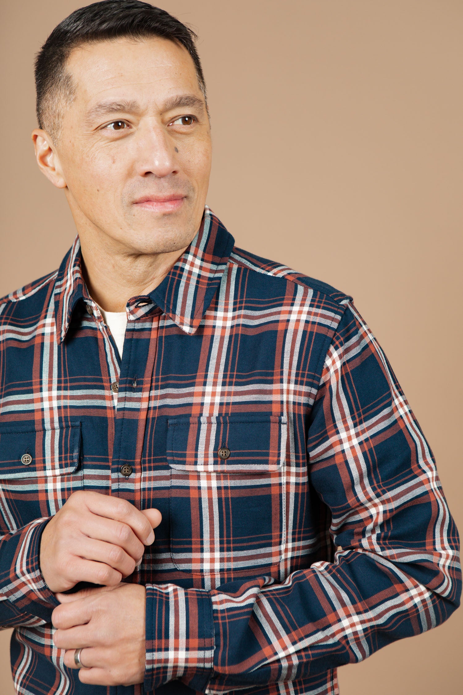 Cole Slim Shirt / Timber Blanket Plaid