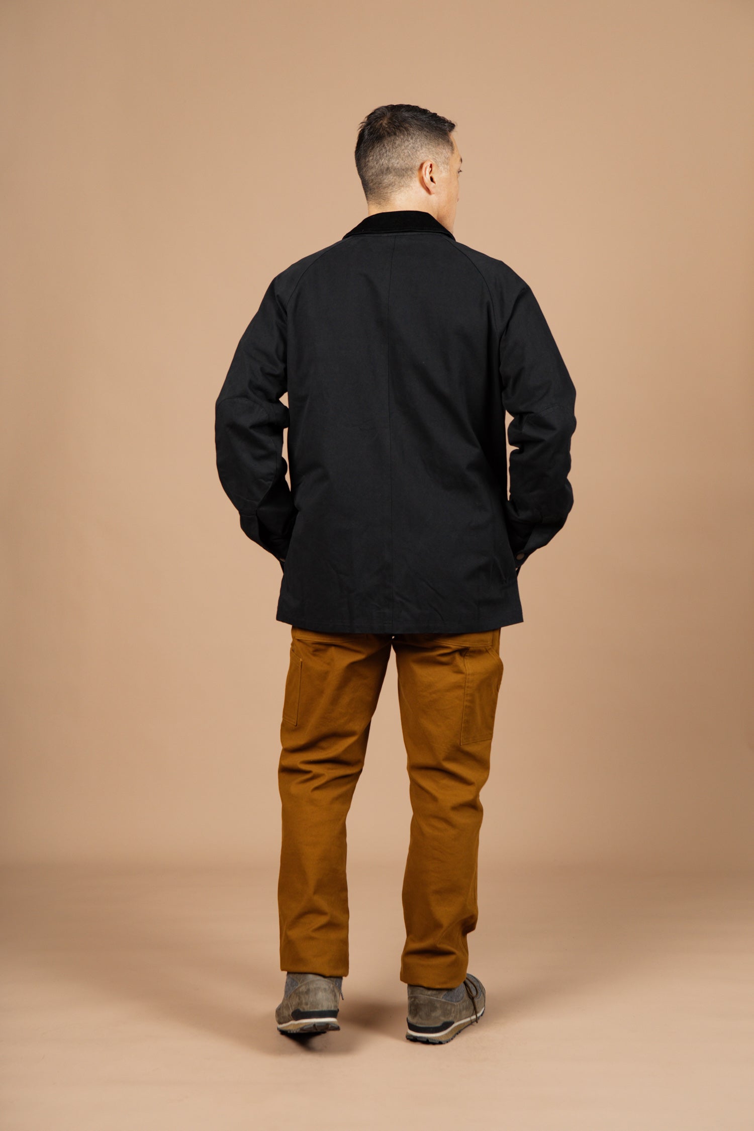 Dorset Barn Jacket / Black Canvas