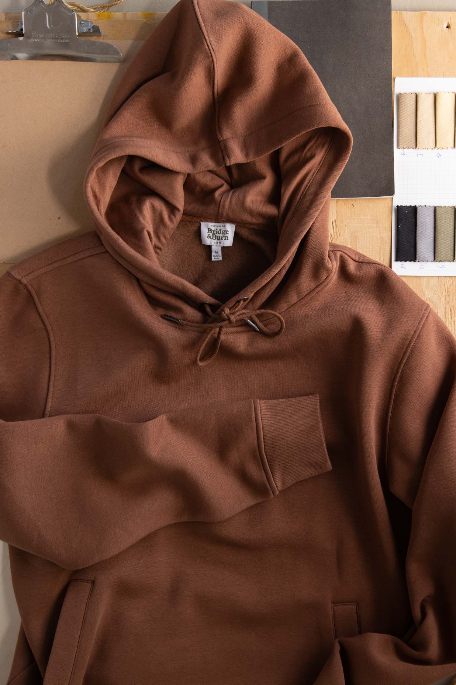 Williams Pullover Hoodie / Burnt Umber