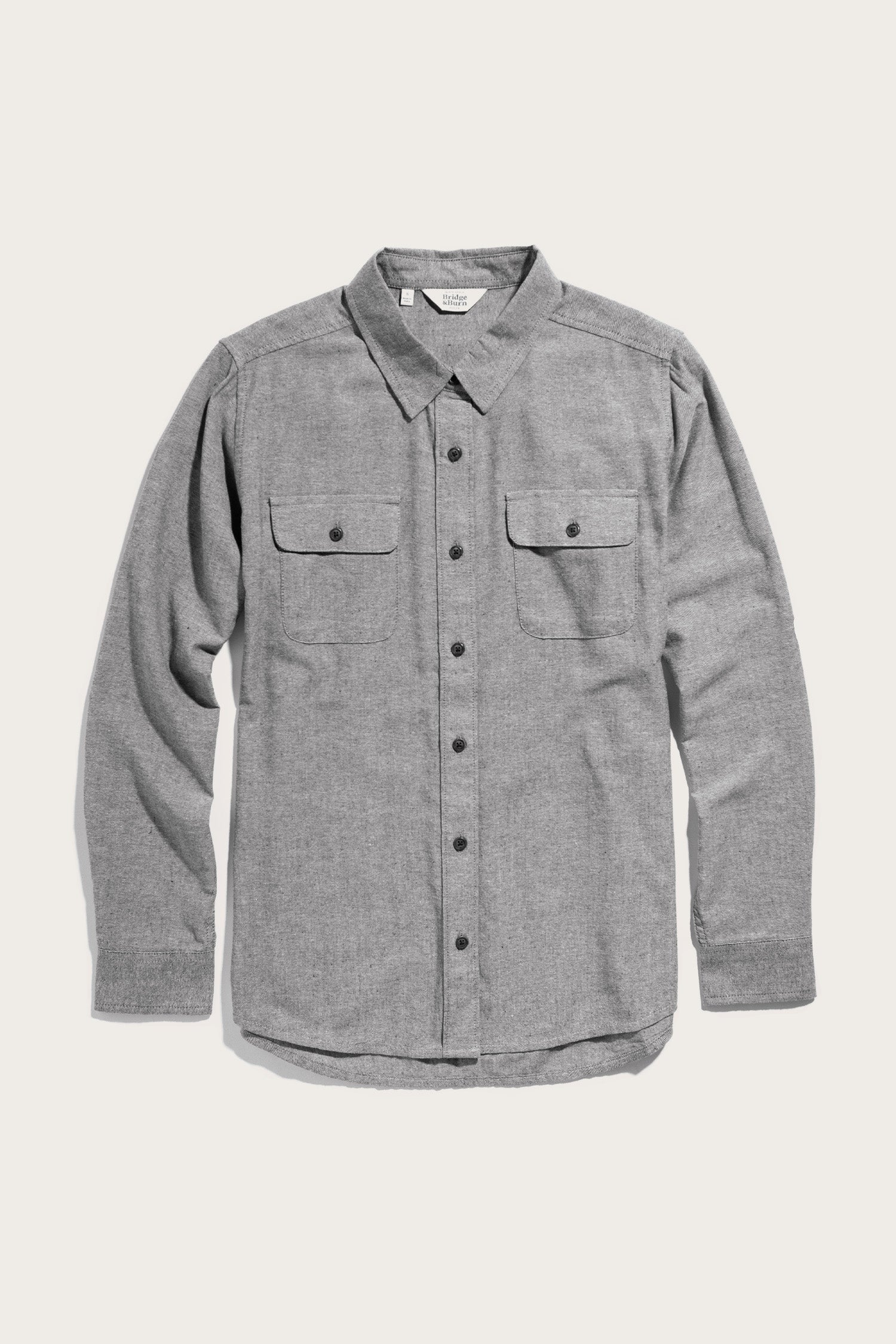 Lenon Shirt / Iron Chambray