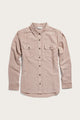 Lenon Shirt / Rust Chambray