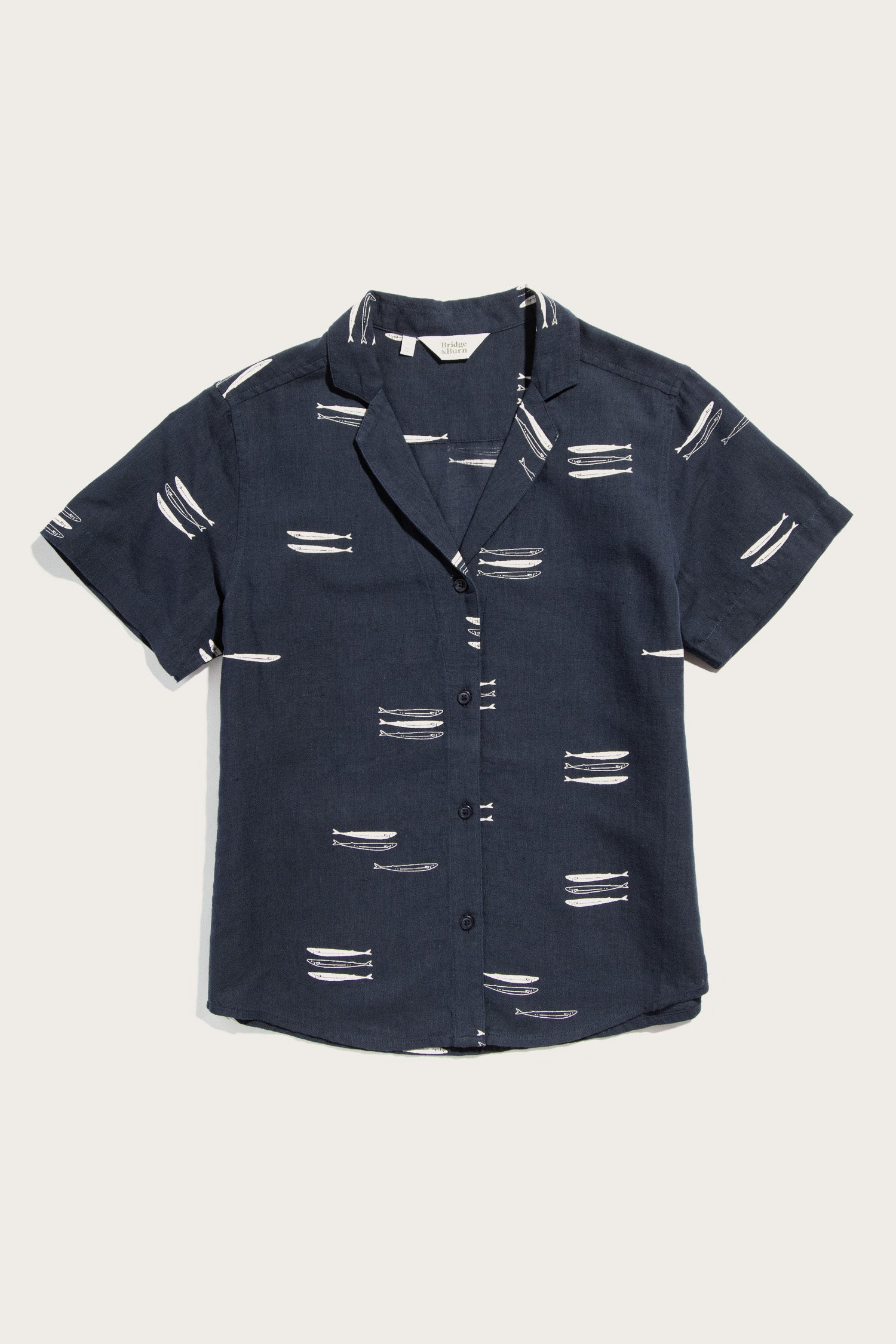 Wren Shirt / Navy Pacific Herring