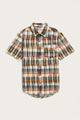 Harbor Slim Shirt / Aurora Space Dye Plaid