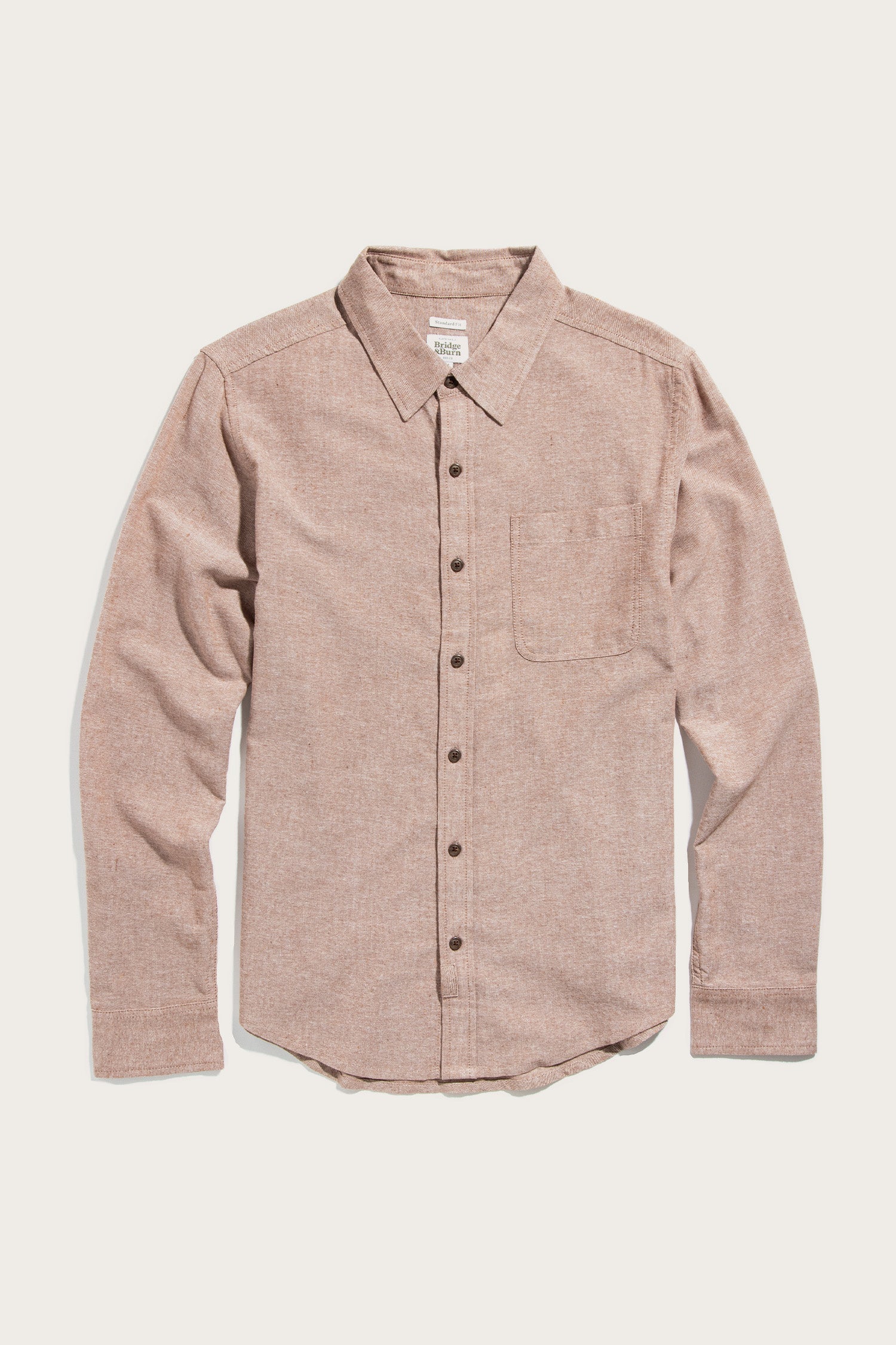 Larson Shirt / Rust Chambray