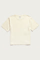 Organic Hemp Boxy Tee / Ivory