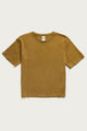 Organic Hemp Boxy Tee / Ochre