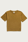 Organic Hemp Boxy Tee / Ochre