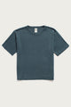 Organic Hemp Boxy Tee / Storm Blue