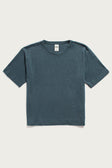 Organic Hemp Boxy Tee / Storm Blue