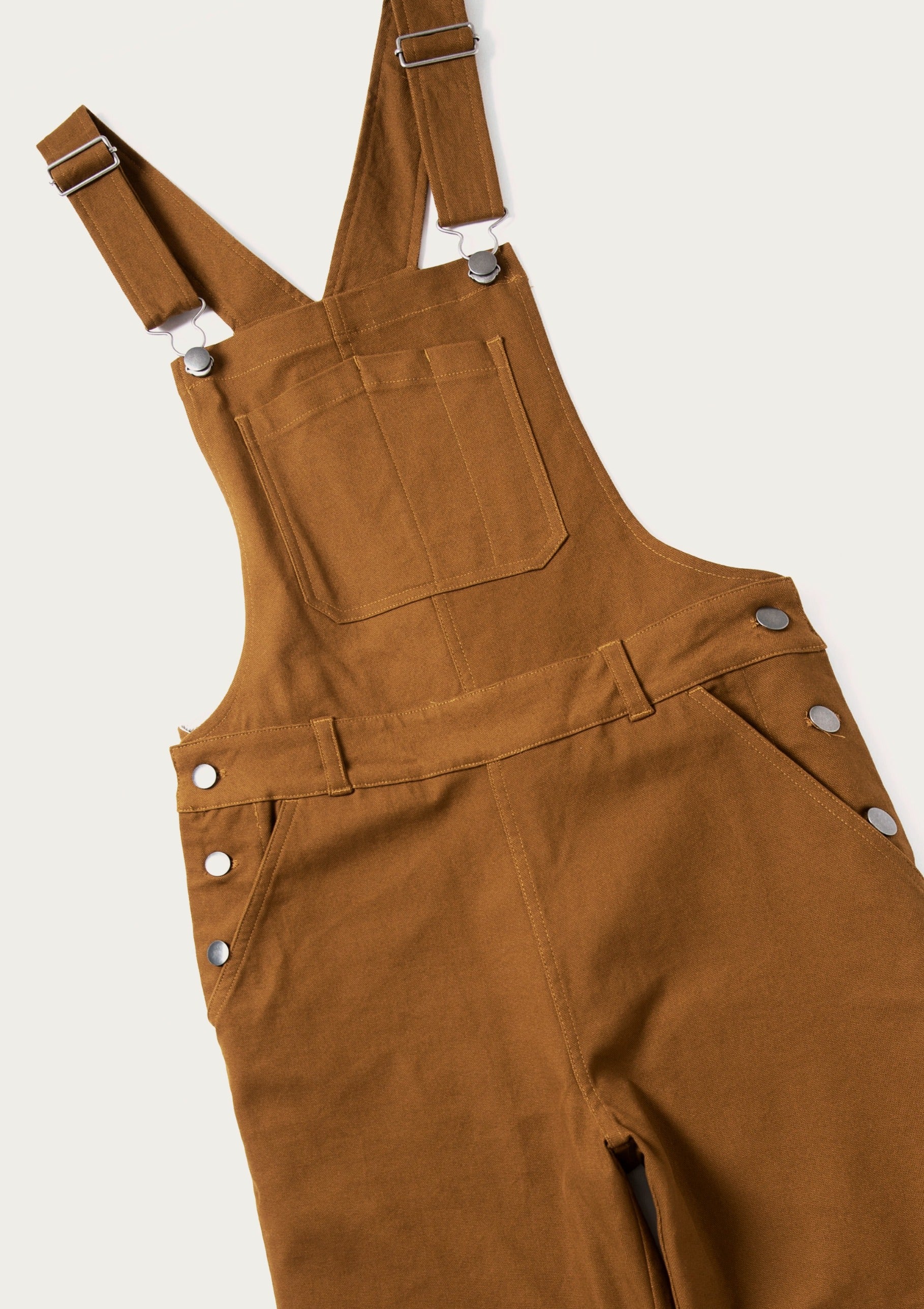 Tobin Utility Overall / Brown Canvas