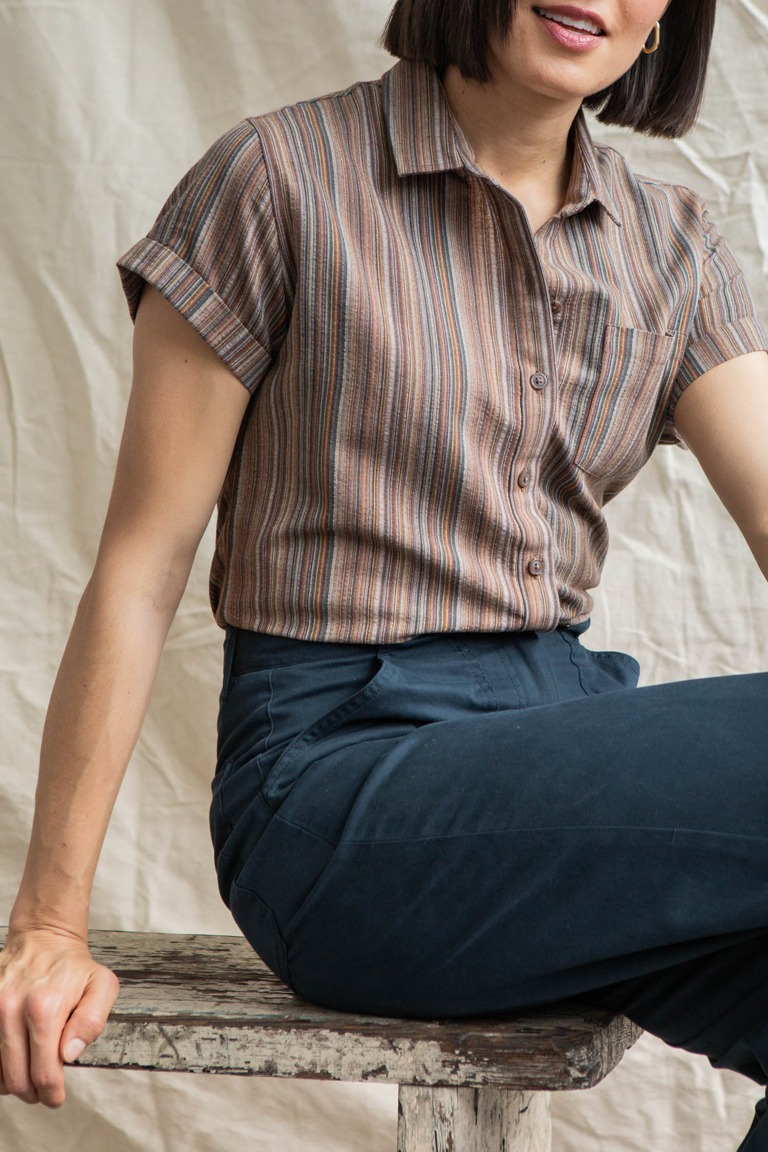 Bea Shirt / Multistripe