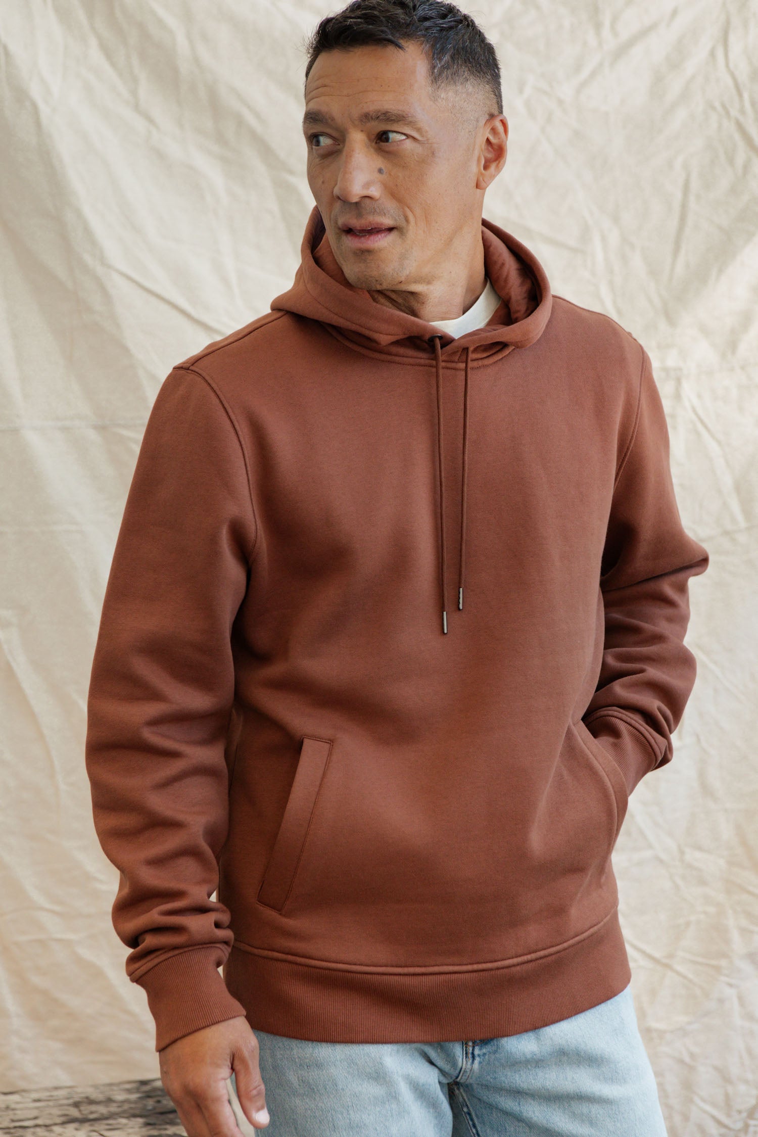 Williams Pullover Hoodie / Burnt Umber