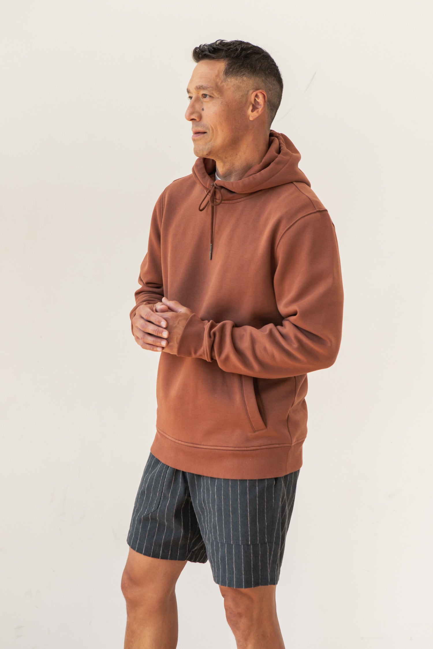 Williams Pullover Hoodie / Burnt Umber