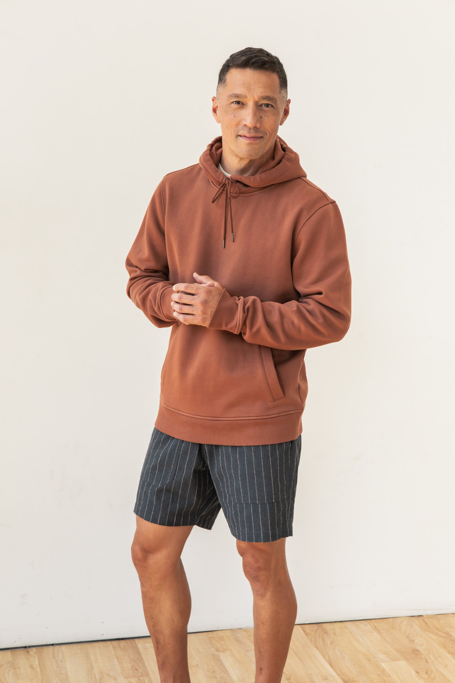 Williams Pullover Hoodie / Burnt Umber