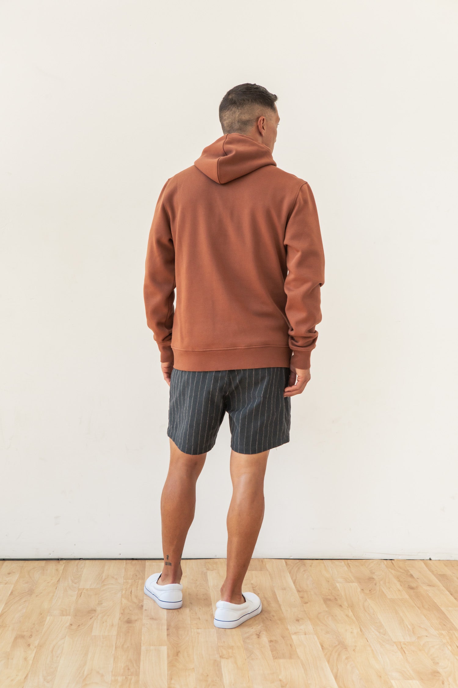 Williams Pullover Hoodie / Burnt Umber