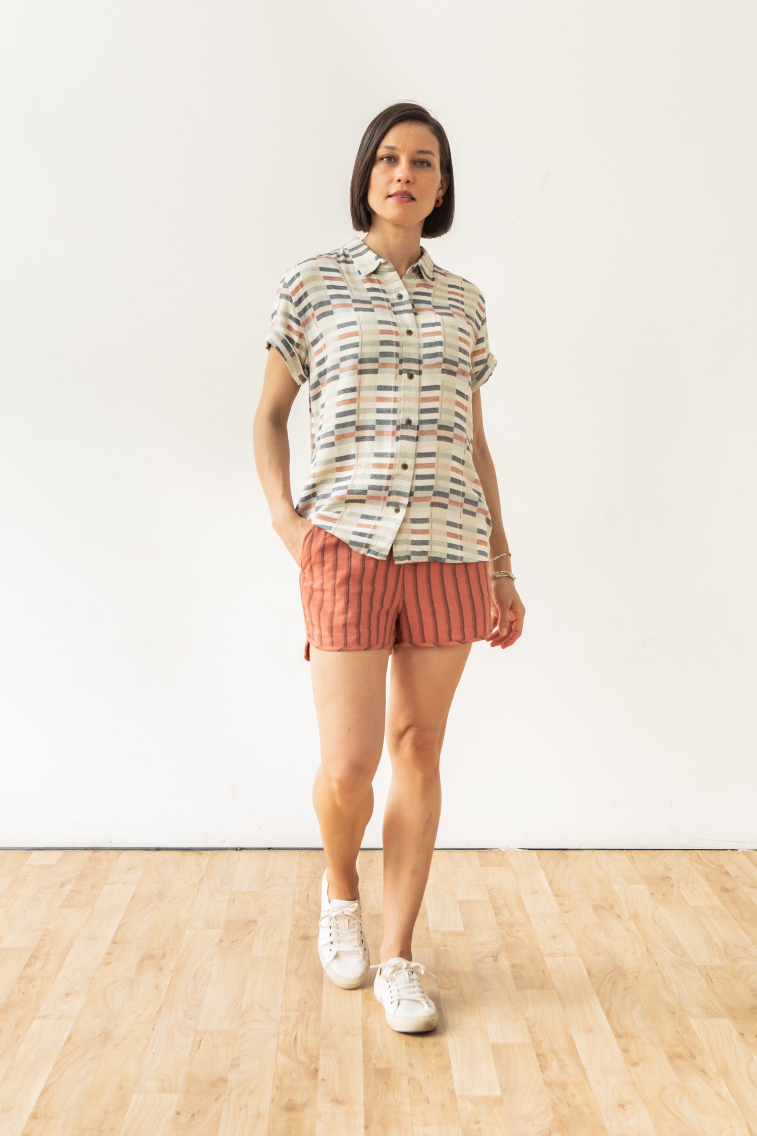 Bea Shirt / Broadway Stripe