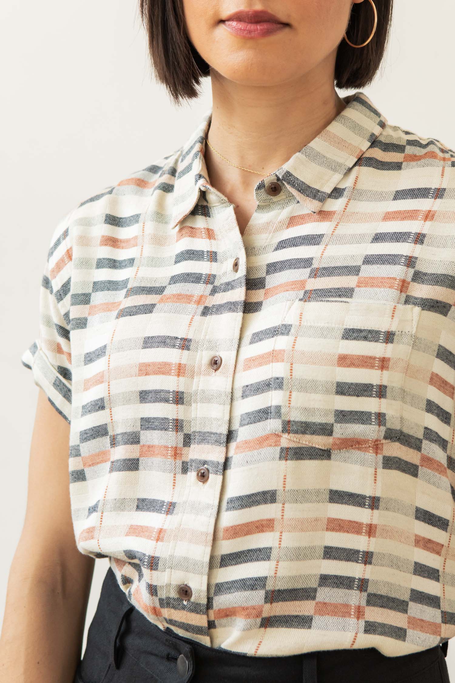 Bea Shirt / Broadway Stripe