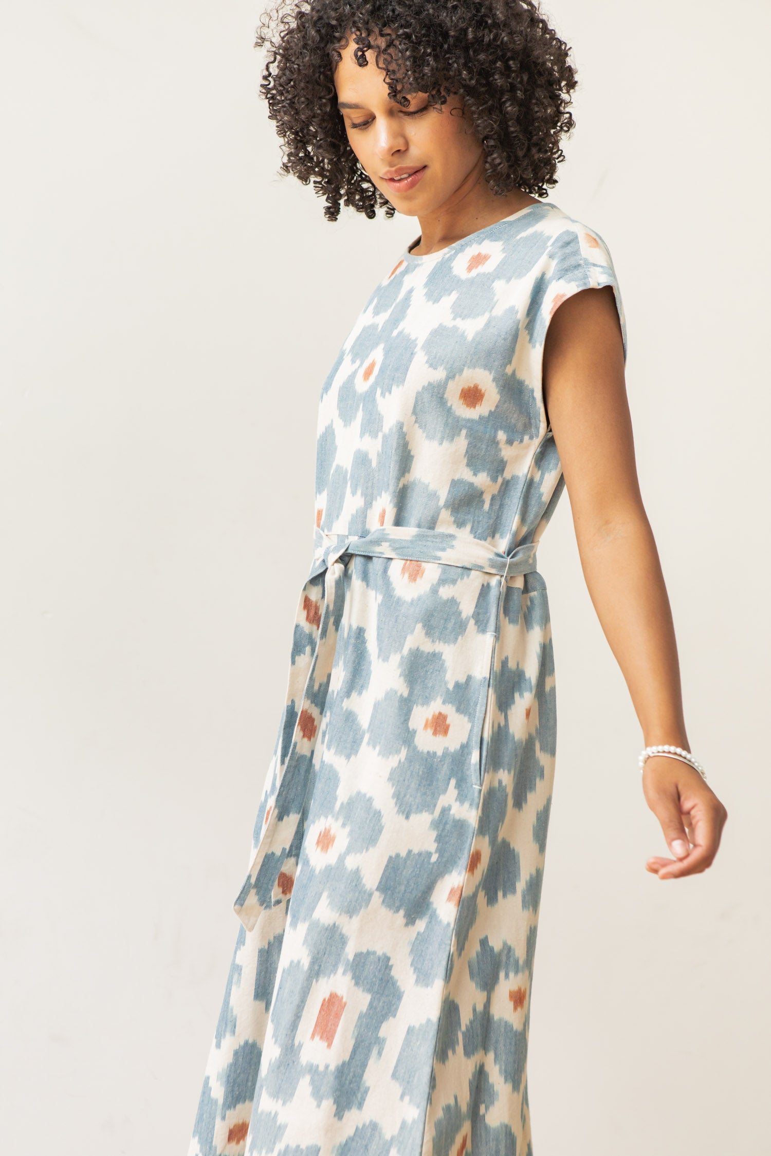 Eloise Dress / Polar Blossom