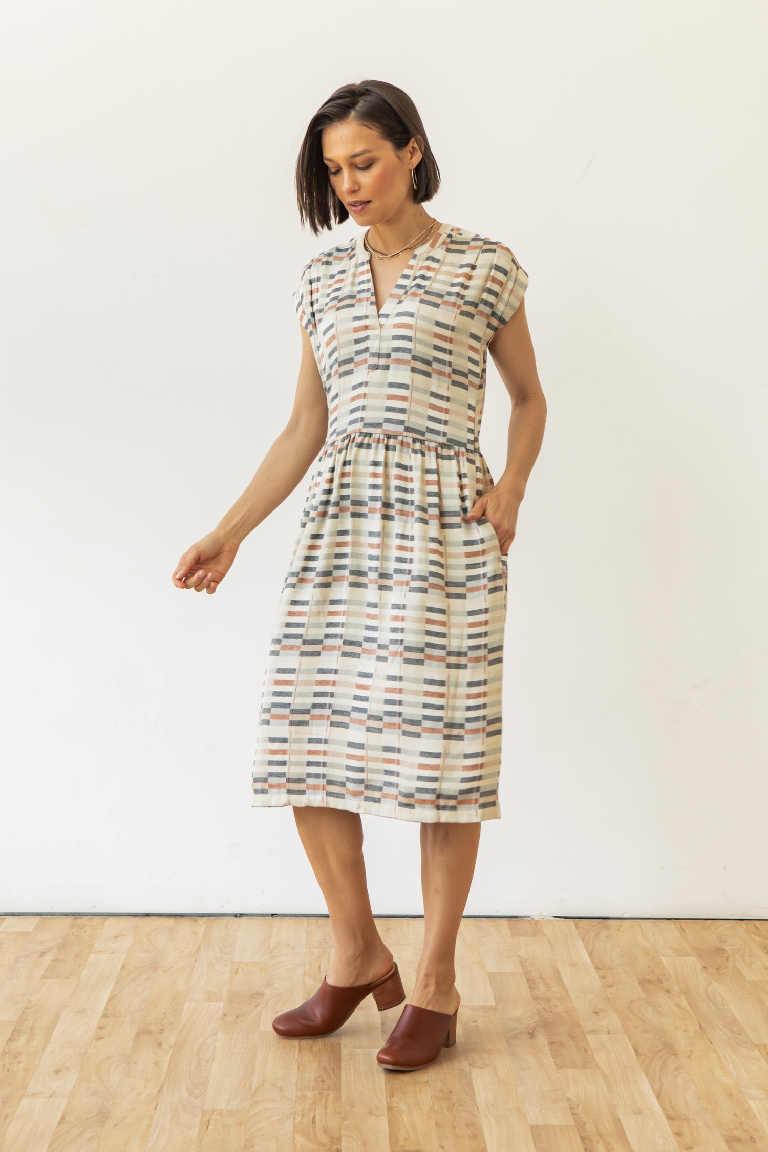 Ira Dress / Broadway Stripe