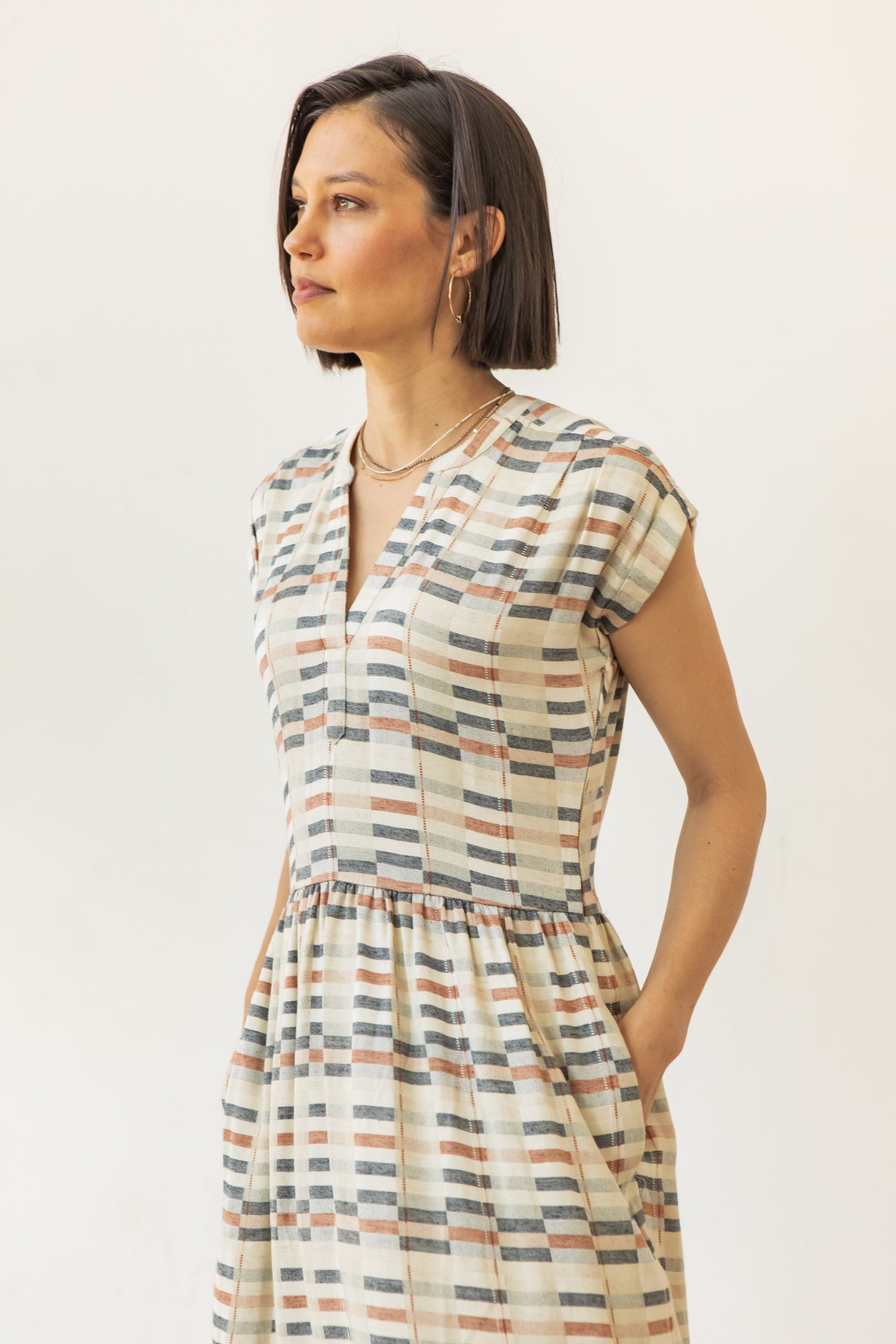 Ira Dress / Broadway Stripe