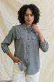 Lenon Shirt / Iron Chambray