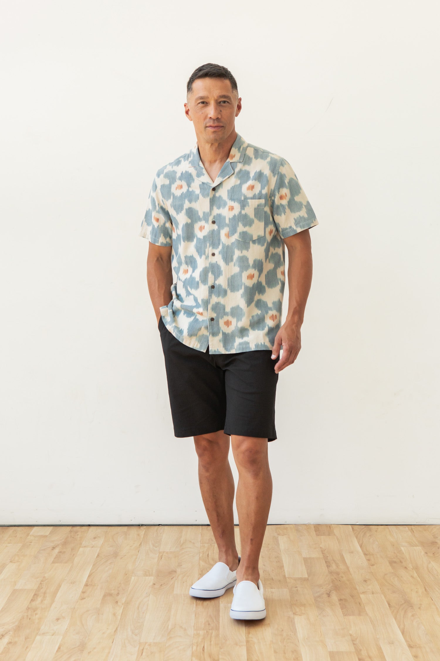 Bodie Shirt / Polar Blossom