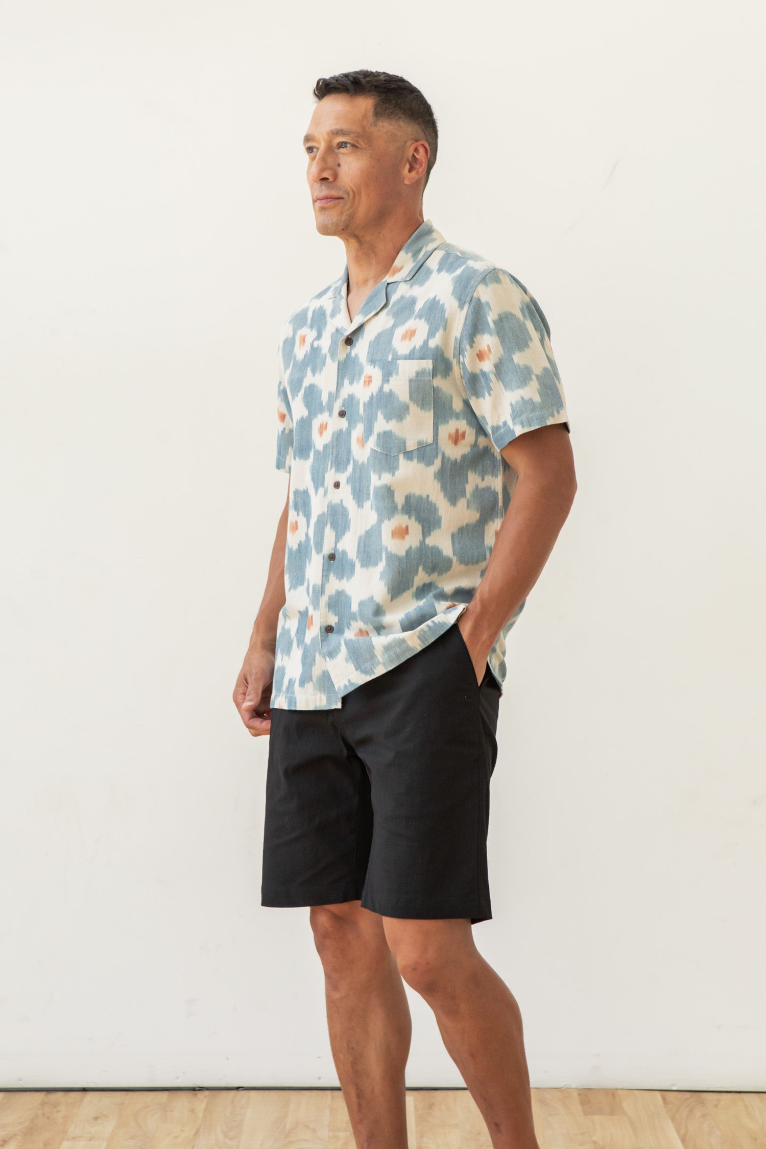 Bodie Shirt / Polar Blossom