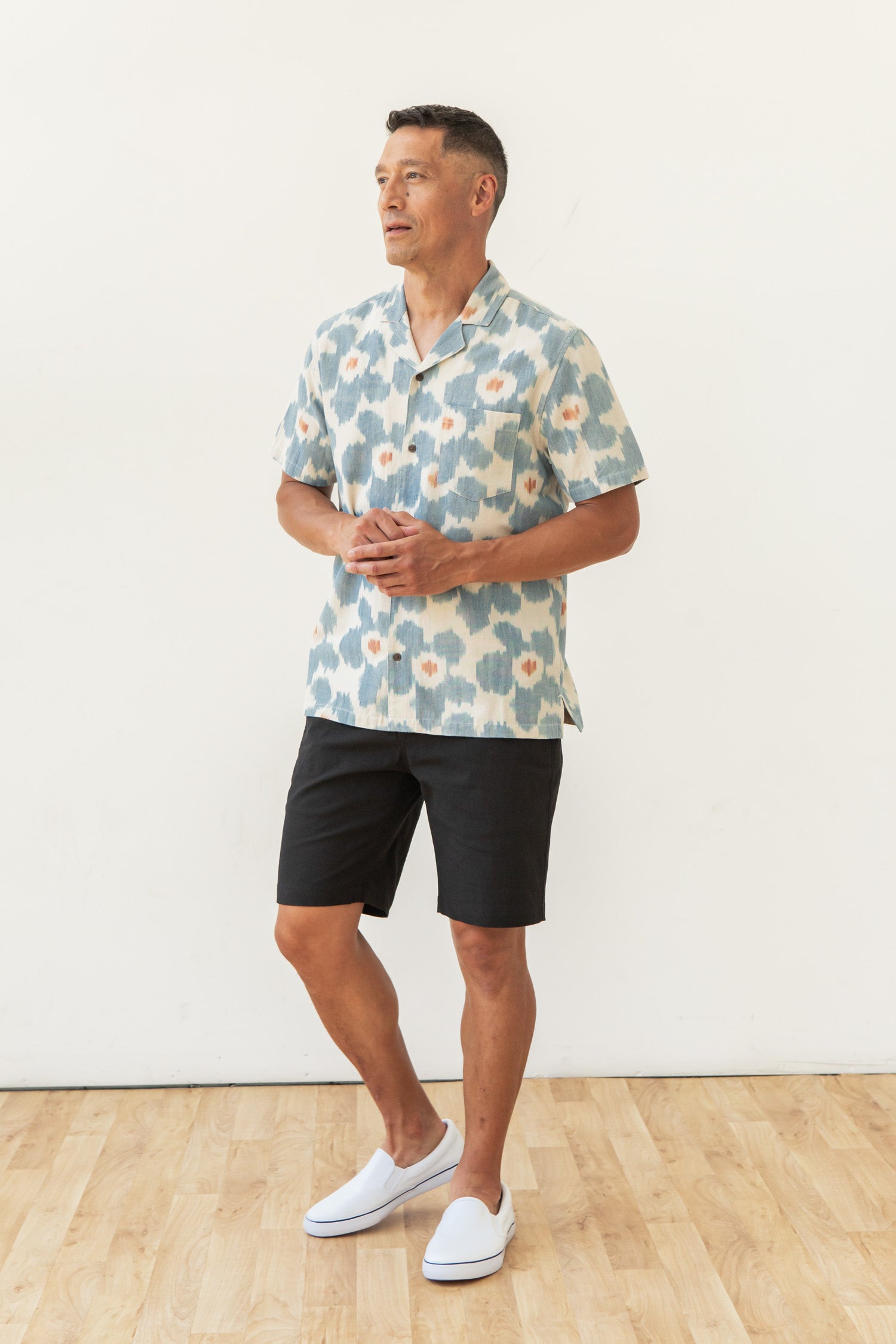 Bodie Shirt / Polar Blossom