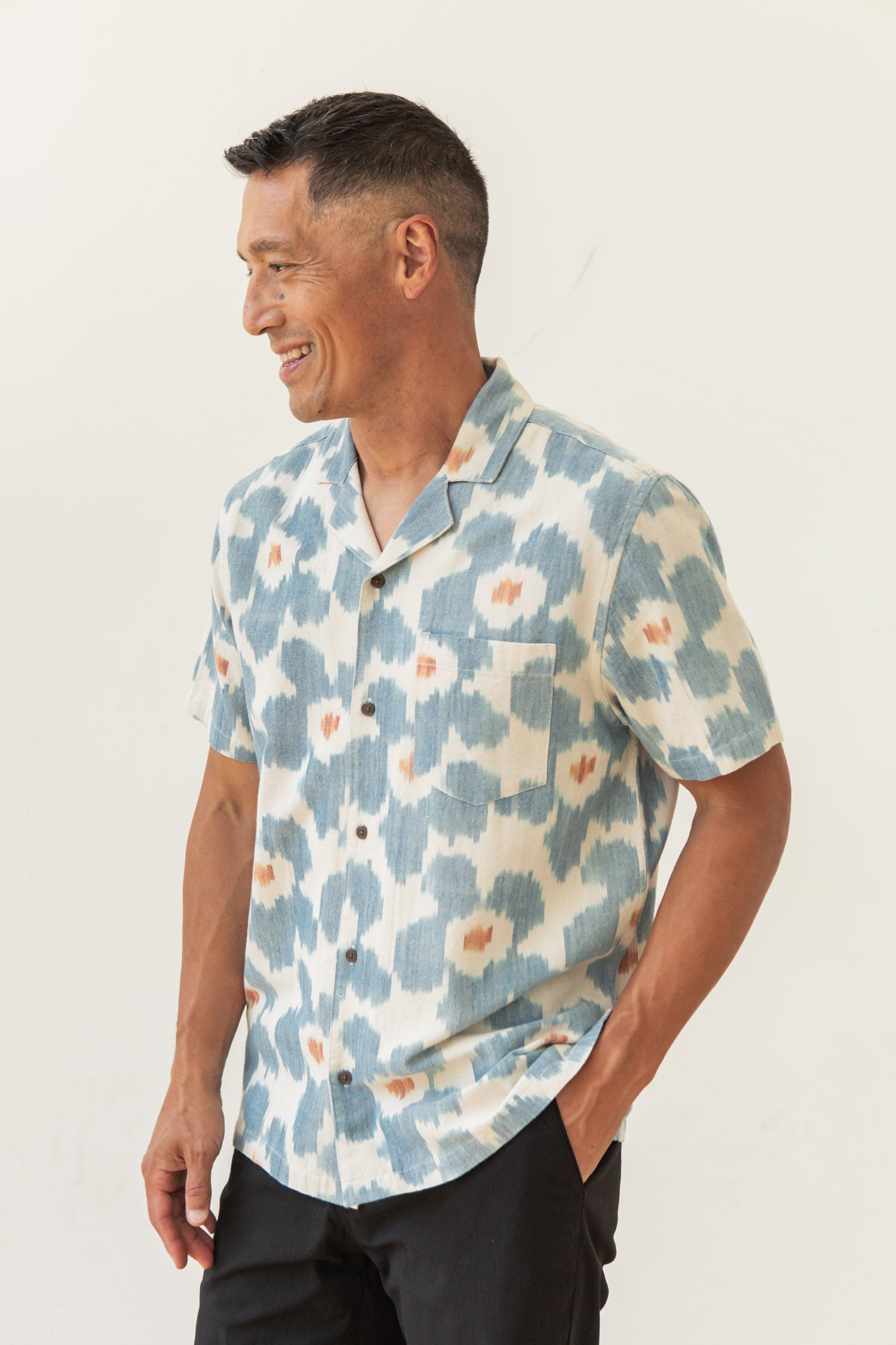 Bodie Shirt / Polar Blossom