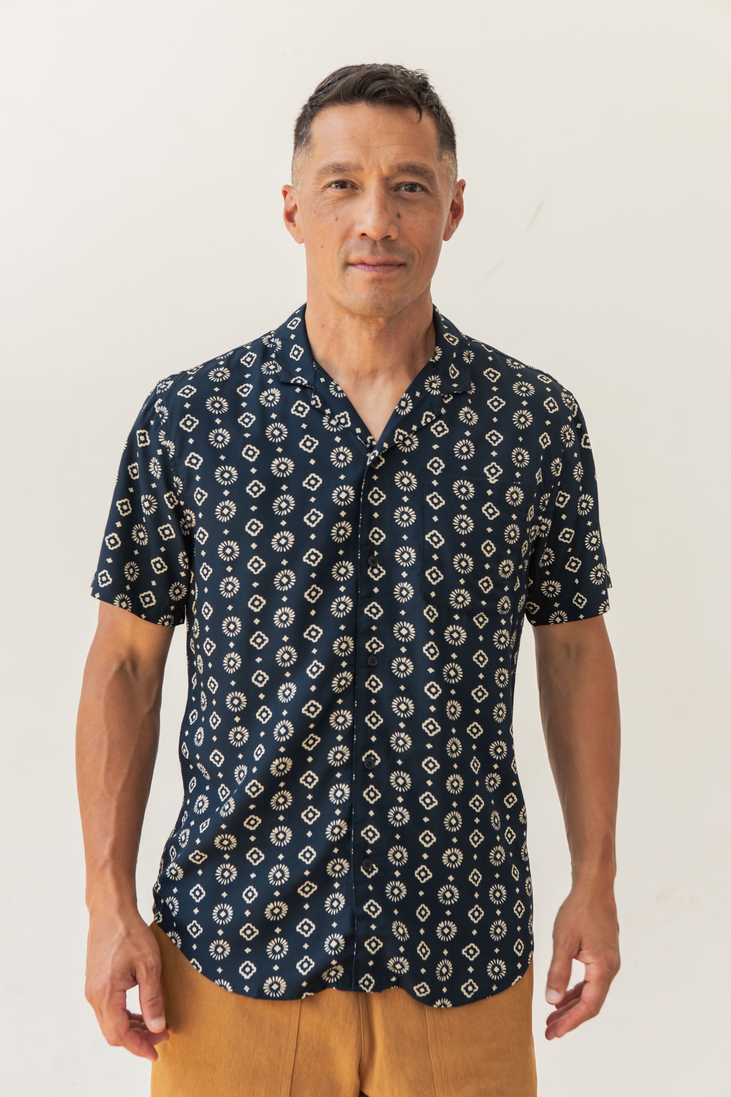 Collins Slim Shirt / Midnight Sundance