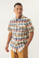 Harbor Slim Shirt / Aurora Space Dye Plaid