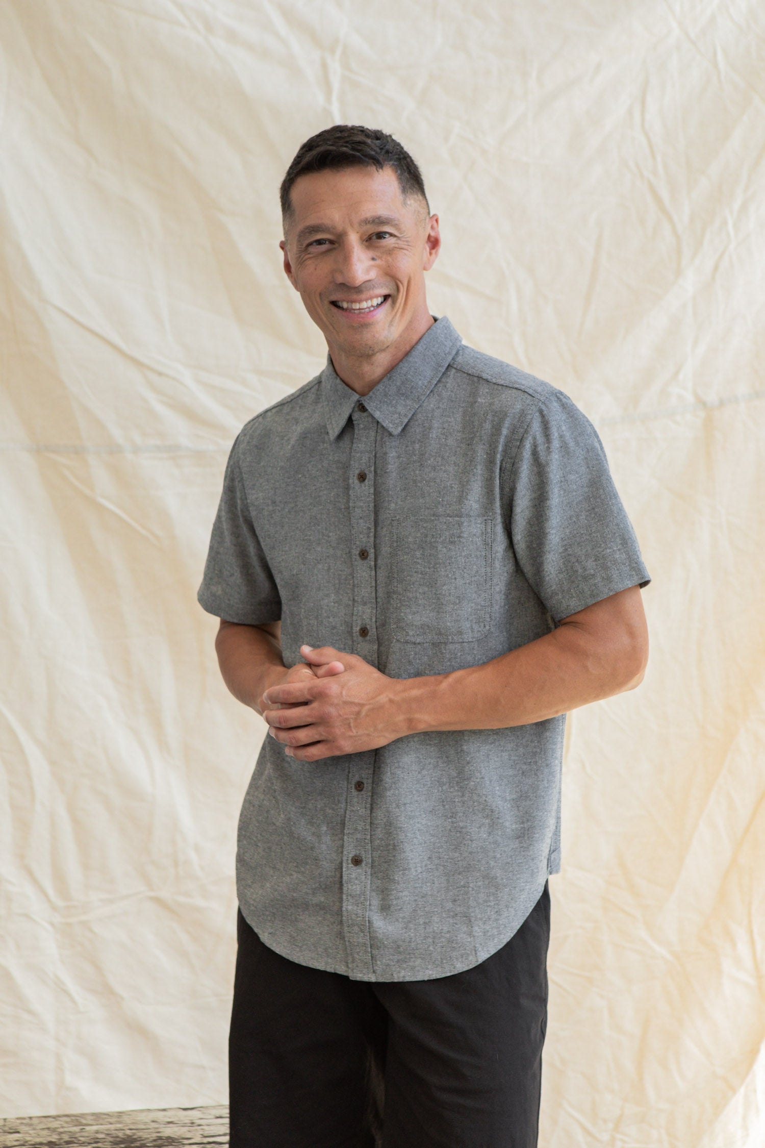 Malcolm Shirt / Iron Chambray