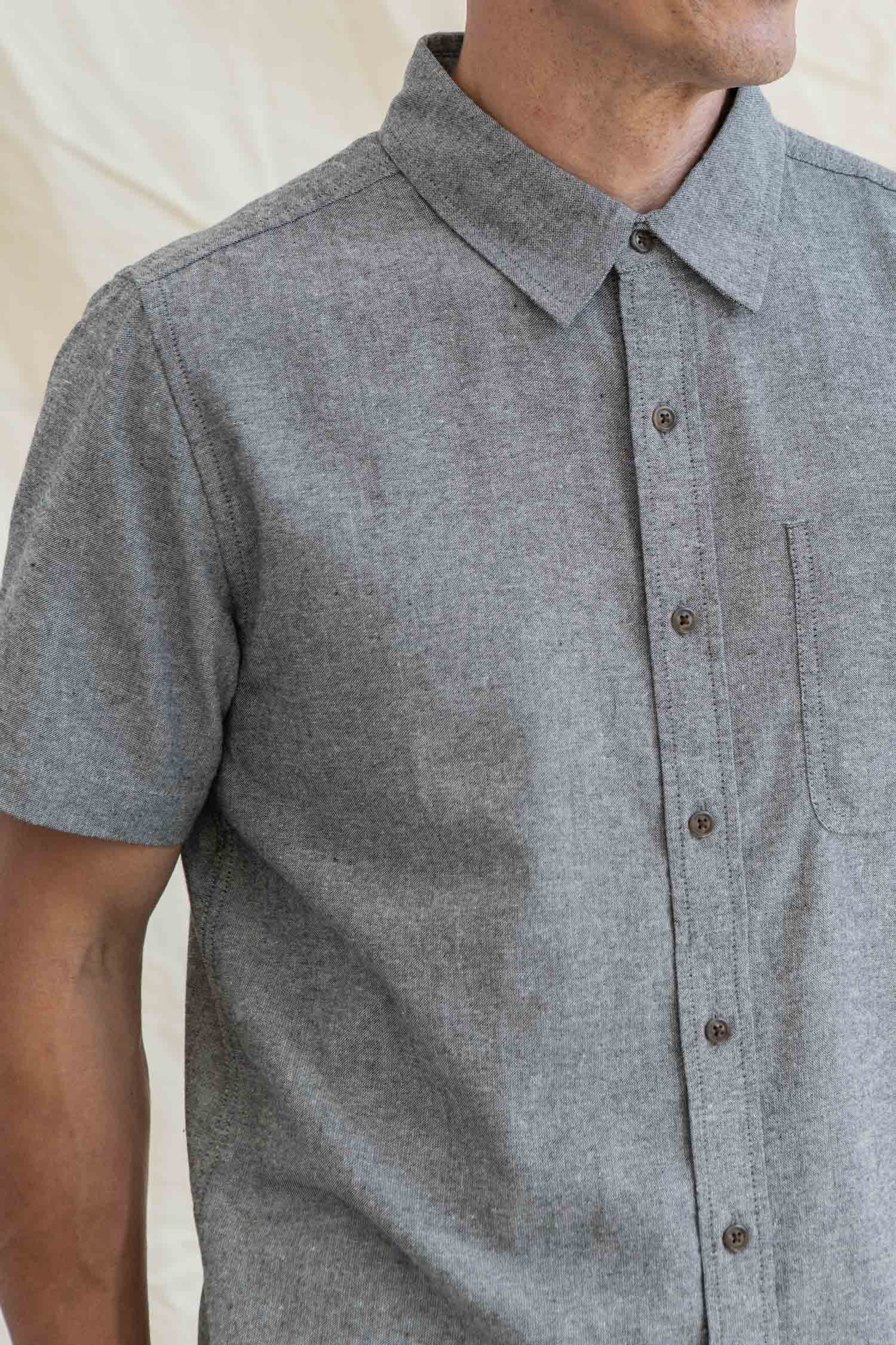 Malcolm Shirt / Iron Chambray