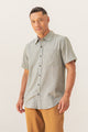 Malcolm Shirt / Sage Chambray