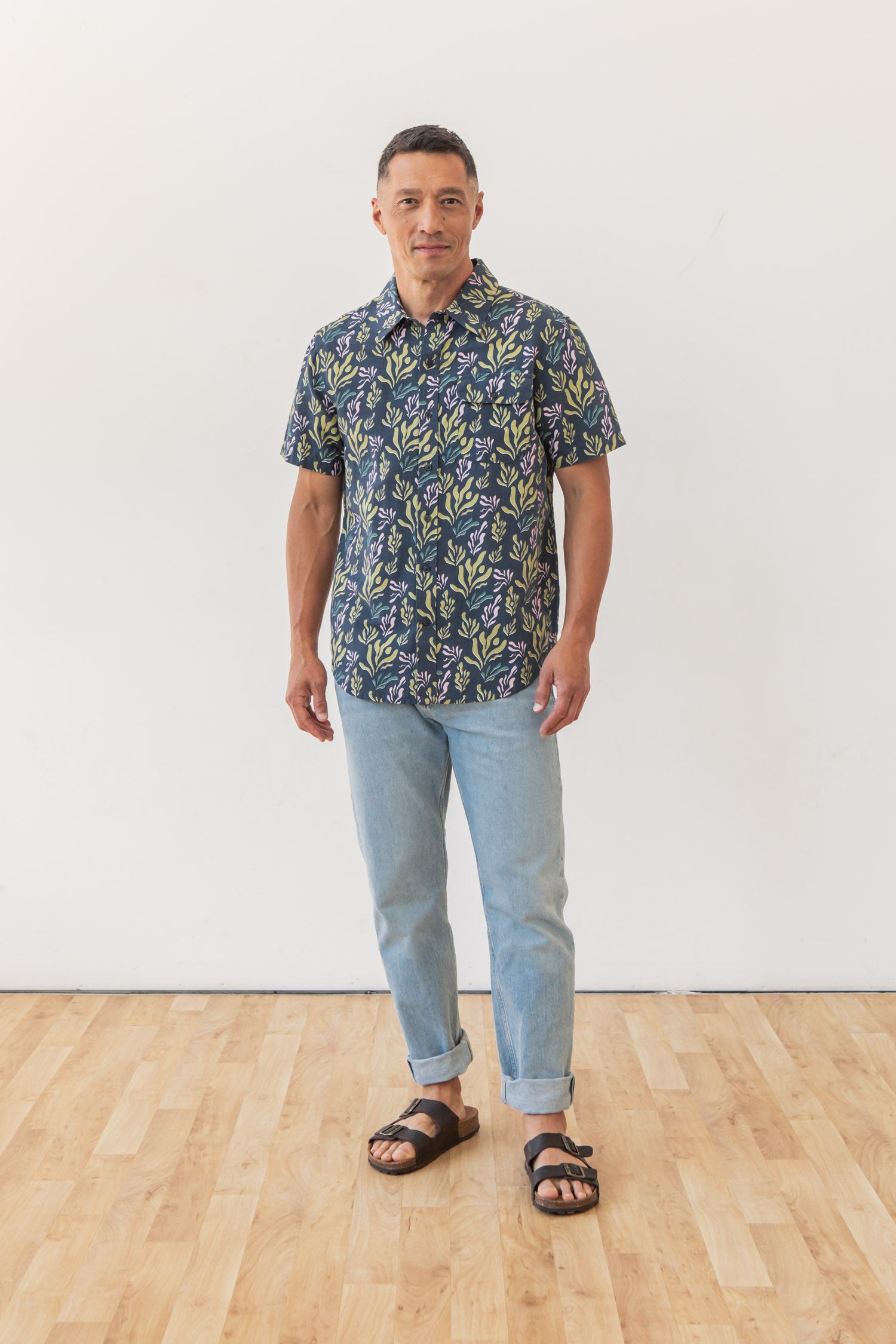 Marten Shirt / Spring Kelp