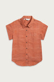 Bea Shirt / Rust Line