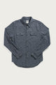 Cole Slim Shirt / Navy Melange