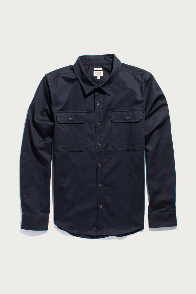 Eugene Utility Shirt / Navy