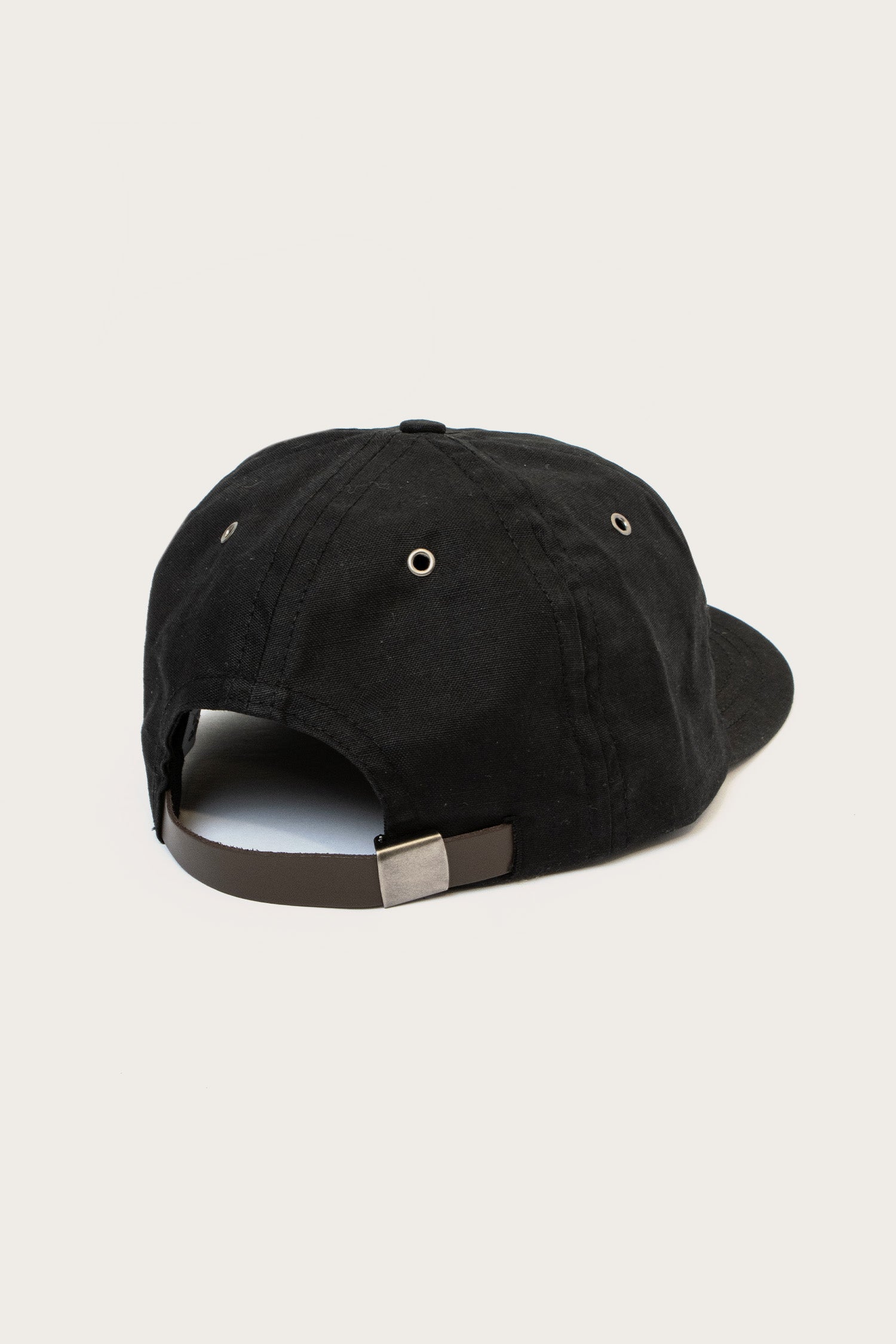 B Flat Waxed Cap / Black