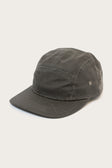 Camper Waxed 5 Panel Cap / Charcoal