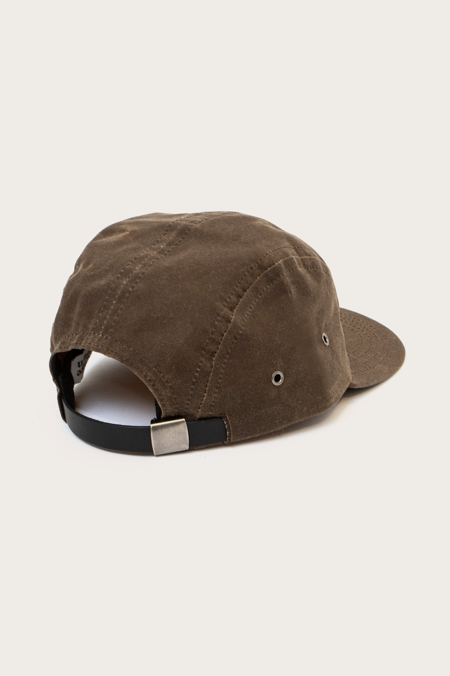 Camper Waxed 5 Panel Cap / Umber