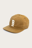 B Flat Waxed Cap / Brown