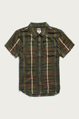 Marten Shirt / Olive Stripe